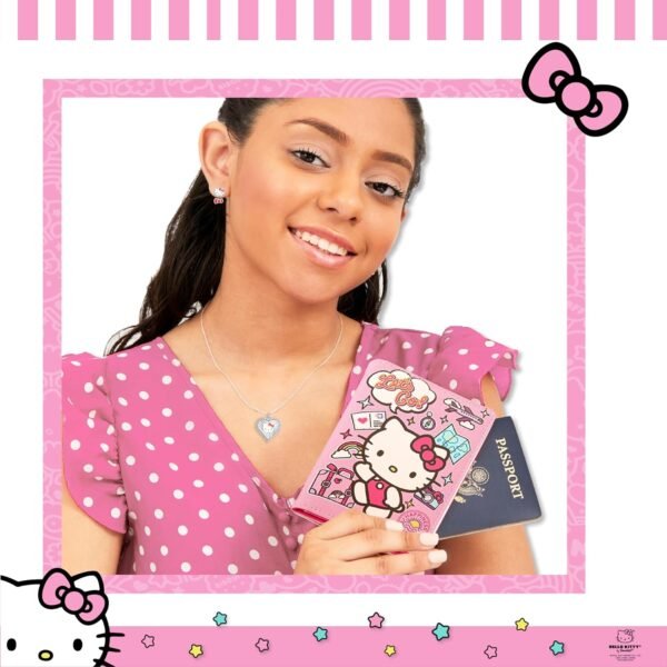 Hello Kitty Passport Holder Official License, Cute Passport Holder and Passport Cover, Sanrio Gifts - Image 2