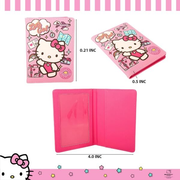 Hello Kitty Passport Holder Official License, Cute Passport Holder and Passport Cover, Sanrio Gifts - Image 7